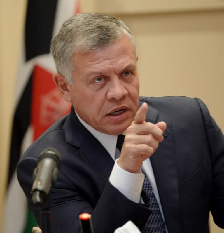 The Jordanian King Abdullah II: the Palestinian-Israeli conflict is ...