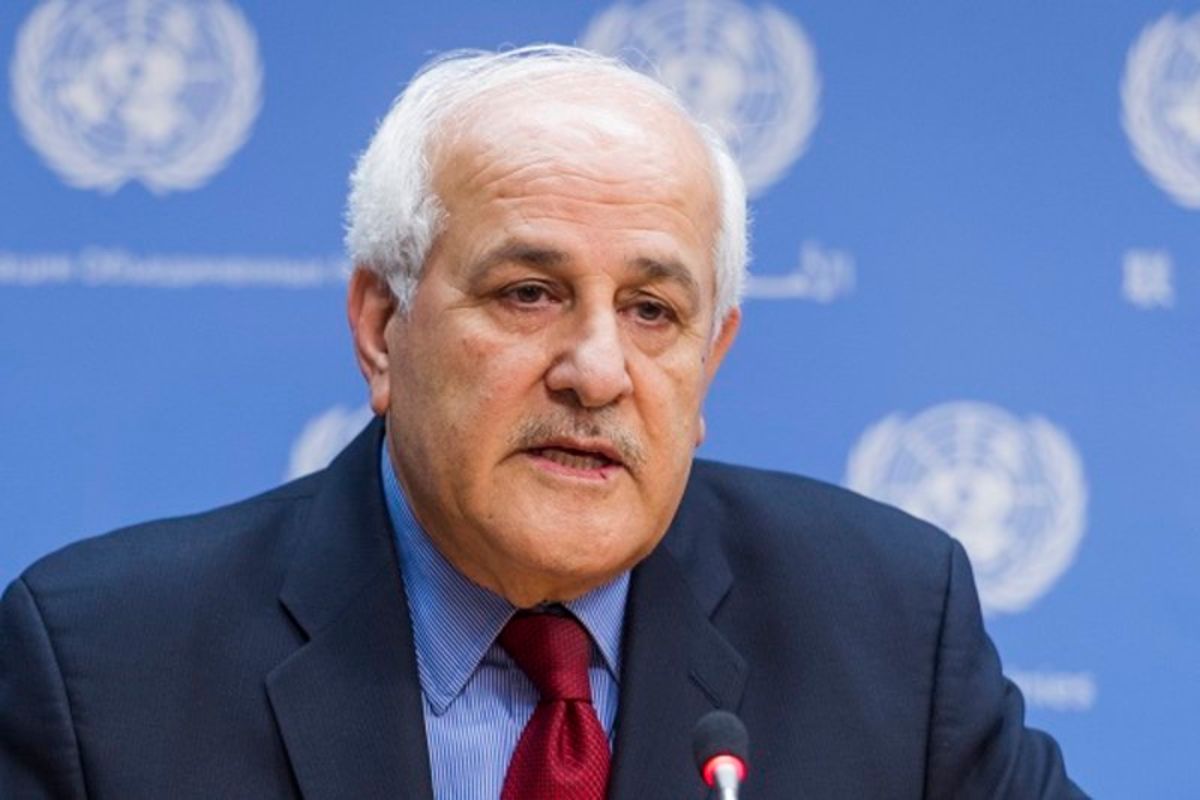 Riyad Mansour sends letters to U.N.: Ensuring Israel's accountability is the only way to put an end to all violations - Law for Palestine