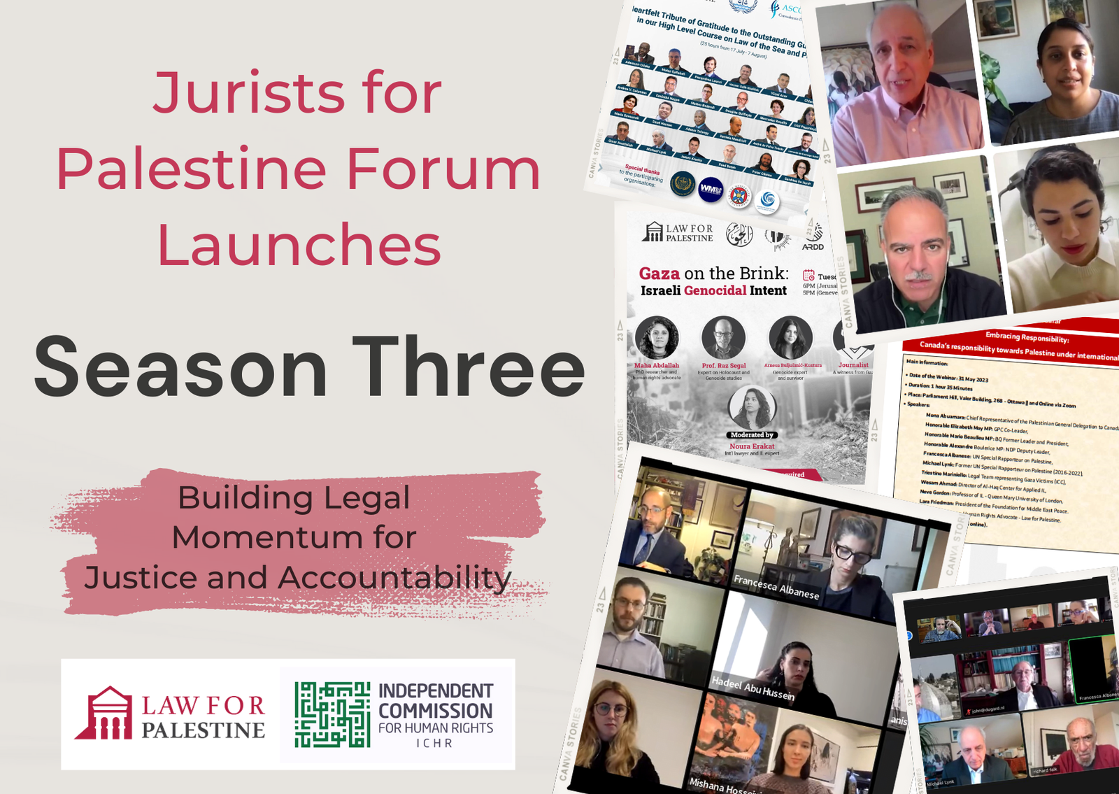 Jurists for Palestine Forum Launches Season Three