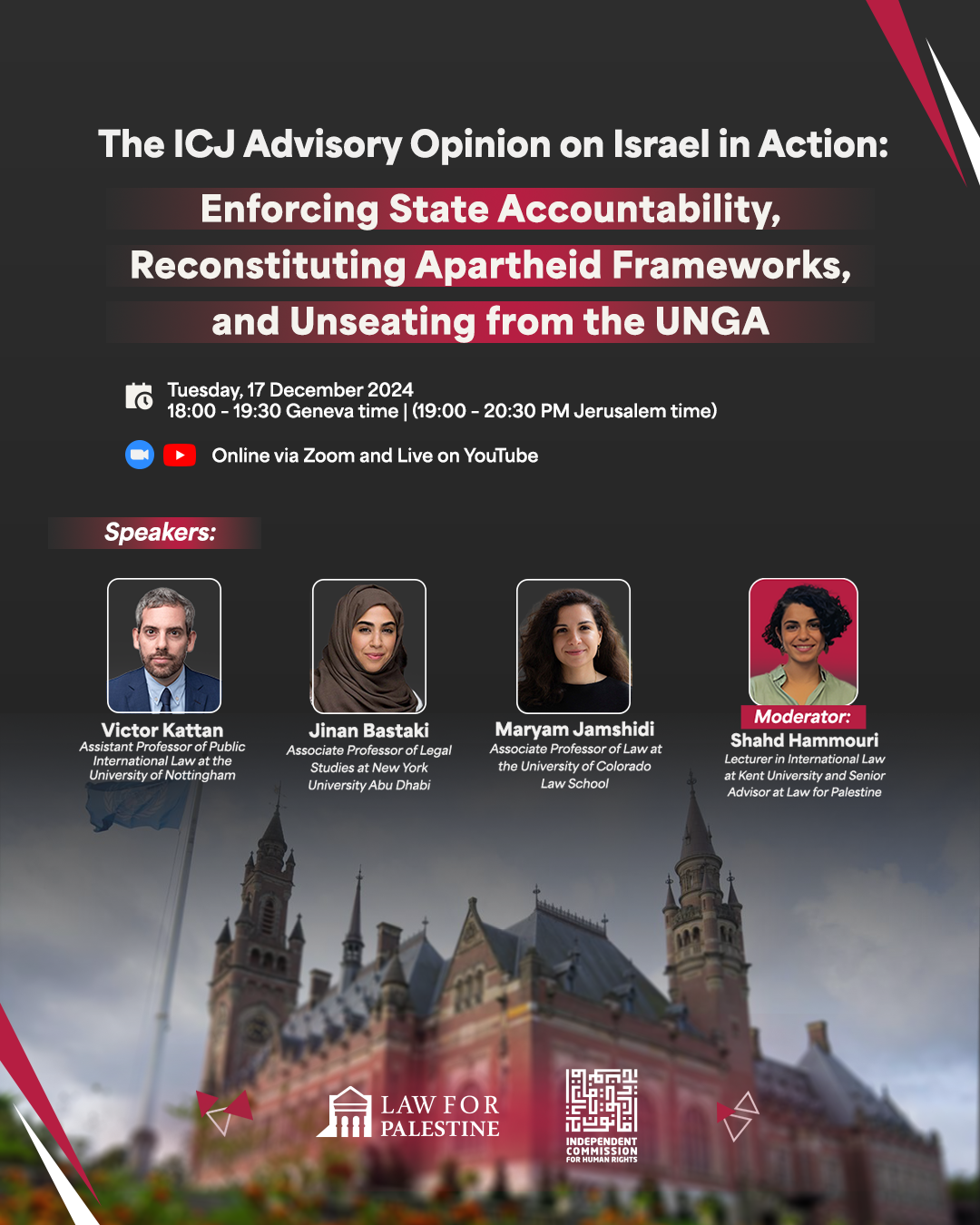 The ICJ Advisory Opinion on Israel in Action: Enforcing State Accountability, Reconstituting Apartheid Frameworks, and Unseating from the UNGA