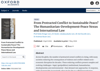 New Scholarship Reaffirms Enduring Legal Status of Palestinian Refugees Under International Law